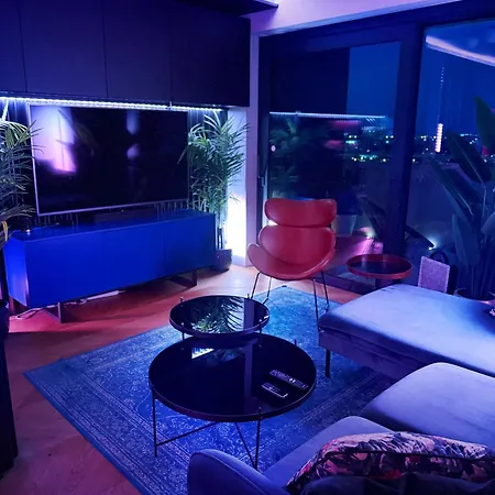 דירה Skyline Elegance With Free Parking *